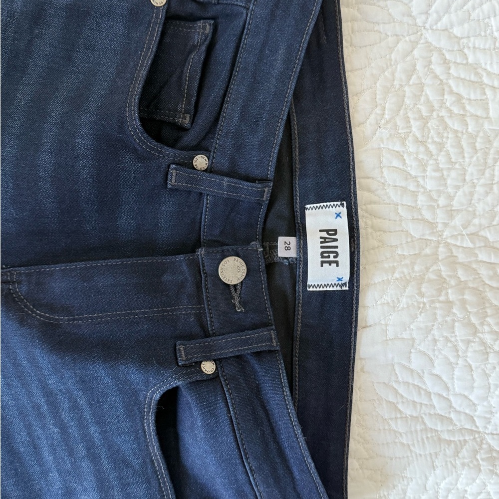 PAIGE Manhattan Dark Blue Women Jeans